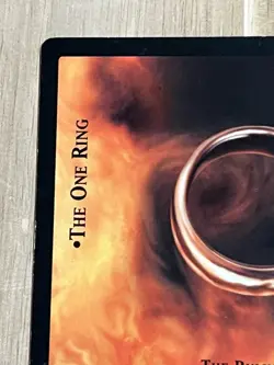 Lord Of The Rings LOTR TCG Card The One Ring The Ruling Ring 1C2 LP - Image 2