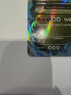 Pokemon M Charizard EX 108/106 Full Art Holo MEGA Dragon Card 2016 - Image 5