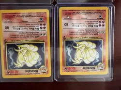 Vintage Pokemon cards vintage Ninetails And Eevee - Image 3