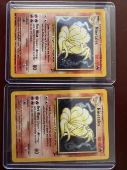 Vintage Pokemon cards vintage Ninetails And Eevee - Image 5