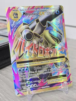 Pokemon Card TCG M Blastoise EX (Full Art) 102/108 XY Evolutions Holo NM LP - Image 1