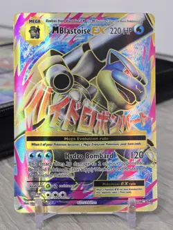Pokemon Card TCG M Blastoise EX (Full Art) 102/108 XY Evolutions Holo NM LP - Image 3