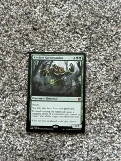 MTG Ancient Greenwarden Zendikar Rising Mythic Card 178/280 Regular - Image 1
