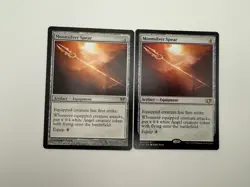 2x Moonsilver Spear MTG Regular - Image 1