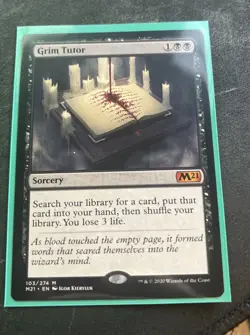 MTG Grim Tutor Core Set 2021 103/274 Regular Mythic - Image 1