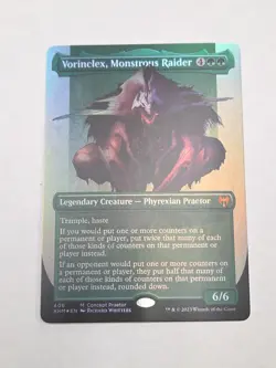 Mtg Magic Vorinclex, Monstrous Raider (Showcase) Foil Kaldheim - Image 1