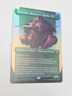 Mtg Magic Vorinclex, Monstrous Raider (Showcase) Foil Kaldheim - Image 2