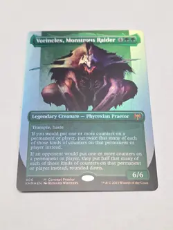 Mtg Magic Vorinclex, Monstrous Raider (Showcase) Foil Kaldheim - Image 3