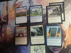 MTG 7 Different shrines Honden Of Night's Reach, Infinite Rage, Seeing Winds ++ - Image 1