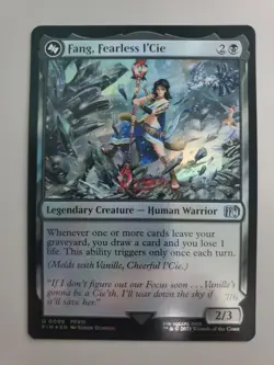MTG Fang, Fearless l'Cie Final Fantasy Foil Uncommon - Image 1