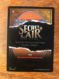 Magic the Gathering MTG Spirit Cleric Token Innistrad signed NM - Image 3