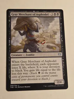Gray Merchant of Asphodel X1 THB MTG Theros Beyond Death - Image 1