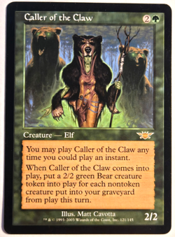 Caller of the Claw Legions Regular MTG Magic the Gathering NM - Image 1