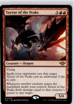 Terror of the Peaks Outlaws of Thunder Junction Regular NM M 0149 - Image 1