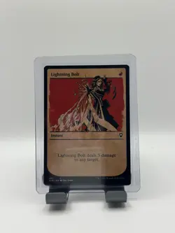 MTG, Lightning Bolt (Showcase) $3 ORDER MIN 401 Battle for Baldur's Gate Regular - Image 1