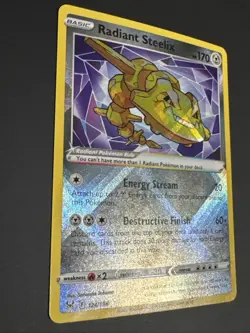 Radiant Steelix - Lost Origin - Radiant Rare - 124/196 Pokemon TCG NM - Image 4