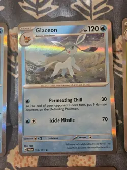 Eevee Prismatic Evolutions 8 Card Set Eeveelutions Pokemon - Image 3