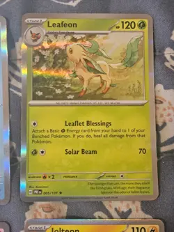 Eevee Prismatic Evolutions 8 Card Set Eeveelutions Pokemon - Image 4