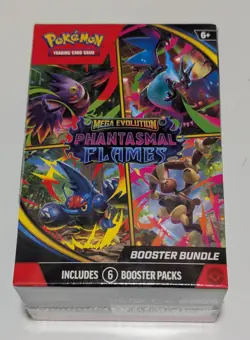 Pokemon Phantasmal Flames Booster Bundle 6 Packs New - Image 1