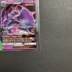 Pokemon TCG Naganadel GX Ultra Rare Holo Ultra Beast 56/131 Sm-Forbidden Light - Image 5