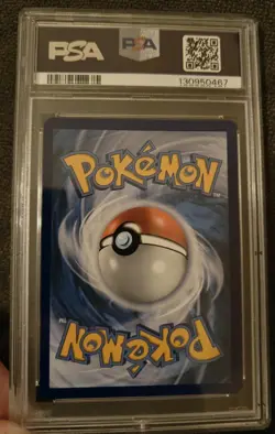 Pokemon Reshiram & Charizard GX SM247 SM Black Star Promo Holo TAG TEAM PSA 9 - Image 2