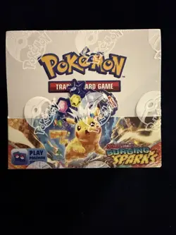 POKEMON Scarlet & Violet SURGING SPARKS BOOSTER BOX Factory Sealed - Image 1