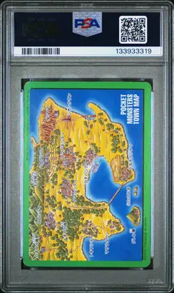 1996 POKEMON JPN BANDAI CARDDASS VENDING #000 VENUSAUR TRAINER PSA 7 - Image 2