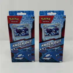 Pokemon Knock Out Collection Kyogre Booster Pack Lot of 2 - Image 1