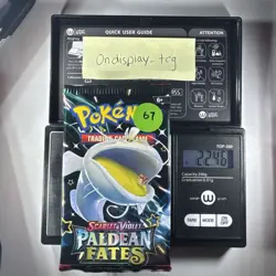 22.46g Paldean Fates Booster Pack Pokemon TCG New Sealed - Image 1