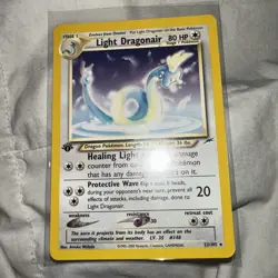 Light Dragonair Neo Destiny First Edition Rare 22/105 Pokemon TCG - Image 1