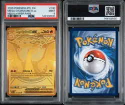 Pokemon Mega Charizard X ex Phantasmal Flames Mega Hyper Rare 130/094 EX Holo M… - Image 3