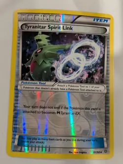 Tyranitar Spirit Link 81/98 - XY Ancient Origins Pokemon Reverse Holo Foil Nice! - Image 1