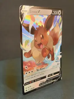 Pokemon TCG – Eevee V 108/159 – Crown Zenith – Ultra Rare – NM Condition - Image 2