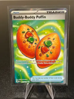 Pokemon TCG: BUDDY BUDDY POFFIN MEGA EVO 167/132 - NM - Image 1