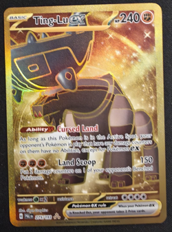 Ting-Lu EX 275/193 Pokemon Paldea Evolved LP - Image 1