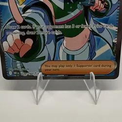 Pokemon TCG Emcee's Hype Holo Ultra Rare Trainer Destined Rivals 220/182 NM - Image 3