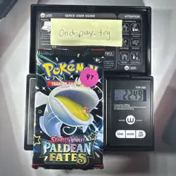 22.49g Paldean Fates Booster Pack Pokemon TCG New Sealed - Image 1