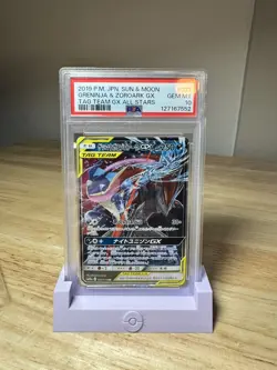 POKEMON PSA 10 GRENINJA ZOROARK GX RR 072/173 sm12a TAG TEAM ALL STARS JAPAN - Image 1