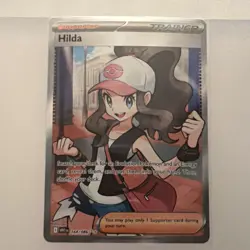 Pokemon Hilda Full Art Trainer Ultra Rare Holo Sv: White Flare 164/086 English - Image 1