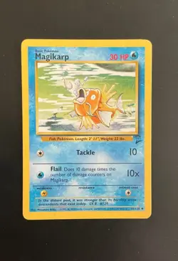 Pokemon Vintage Magikarp Base Set 2 #50 WotC 1999-2000 - Image 1