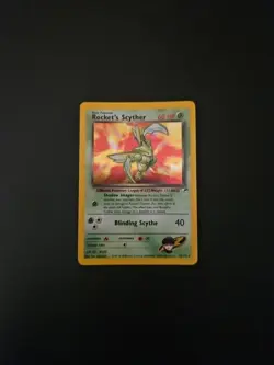Pokemon TCG Gym Heroes Rocket’s Scyther 13/132 Holo Swirl Rare 1999-2000 WoTC - Image 3