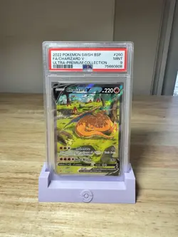 2022 POKEMON SWSH FA/CHARIZARD V ULTRA-PREMIUM COLLECTION PSA #260 MINT PSA 9 - Image 1