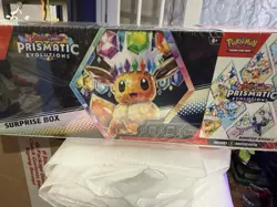 Pokemon Sam's Club Prismatic Evolutions Surprise Box + Booster Bundle - Image 1