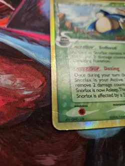 Snorlax Stamped Reverse Holo 10/101 Pokemon TCG Dragon Frontiers MP - Image 2