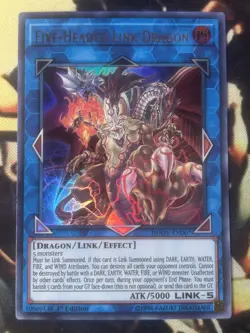 Yugioh: Five-Headed Link Dragon - DUOV-EN007 - Ultra Rare - 1st Edition - LP - Image 1