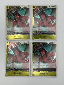 Nico Robin OP09-107 Learn Together Nami Deck X4 Playset One Piece - Image 1