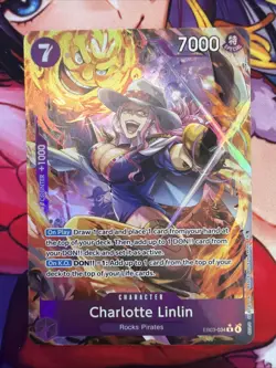 One Piece TCG - Charlotte Linlin Alt R English - EB03-034 - Heroines Edition - Image 1