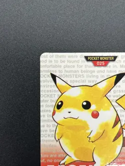 (MP) Pikachu Pokemon Carddass Red No.025 Nintendo Card Japanese #2505040022 - Image 5