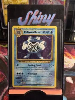 Pokemon TCG Poliwrath Holo Rare Card 25/108 Evolutions 2016 - Image 1