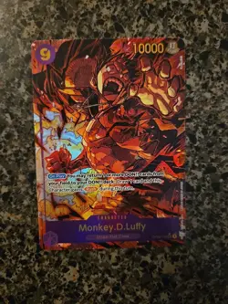 Monkey.D.Luffy OP09-119 ALT ART (SEC) One Piece Card Game NM English - Image 1